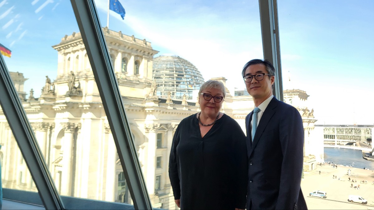 Treffen mit Frau Evelyn Zupke, der Sonderbeauftragten für die Opfer der sozialistischen Diktatur im Bundestag