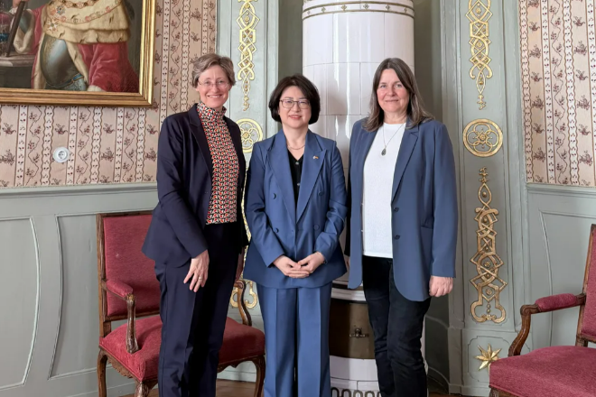 총영사, Frauke Melchior 하이델베르크대 총장 면담(3.9.)